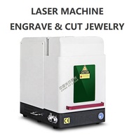 Machine laser pour la fabrication de bijoux en or, découpe, gravure, mini machine laser de bureau pour marquer les bijoux en métal