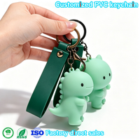 PVC-Schlüsselanhänger Hersteller Großhandel Günstige Individuelle Logo 2D 3D Silikon Gummi Weicher PVC-Schlüsselanhänger