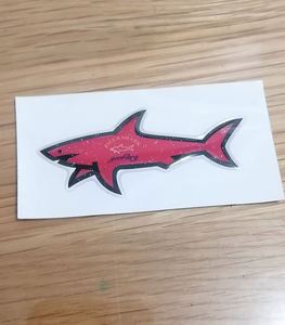 Nuevas pegatinas decorativas de PVC impresas en 3D con UV, estilo de dibujos animados de la bandera de Paul Shark de Bineece, pegatina de CP Jul Vrunk Marsella - Product Image 3
