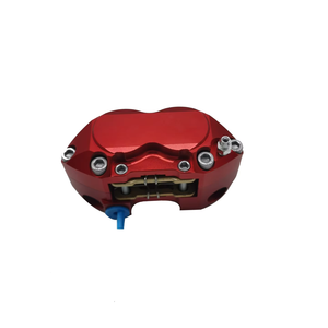 Hochleistungs-Rot Hintere Aluminiumlegierung Motorrad-Bremssättel Salzsprühgetestet 500K Zyklen Geprüft 1 Jahr Garantie - Product Image 2