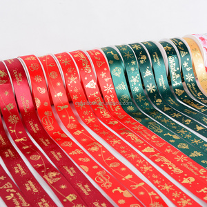 1inch Colorful Polyester Satin <strong>Ribbon</strong> Small Moq <strong>Ribbon</strong> <strong>Custom</strong> Brand Flower Business Brand Name <strong>Custom</strong> <strong>Printed</strong> <strong>Ribbon</strong> - Product Image 1