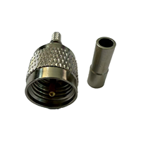 Connecteur Mini-UHF-J1.5 RF Mini UHF mâle connecteur coaxial à sertir RG316 câble