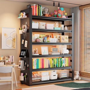 Estantería Three Arrows de 5 niveles, blanca, con panel trasero, para uso en el hogar, sala de estar o dormitorio. - Product Image 4