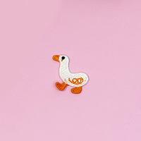 Geborduurde cartoon-vilt patches van ecologisch materiaal, gepersonaliseerde DIY dierenfiguurtjes, kledingaccessoires voor kleding en hoeden