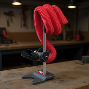ขาตั้งสายยางยืดหยุ่นสีแดงพร้อมที่ยึดสำหรับเครื่องมือลม 877 - Product Image 3