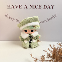 Kawaii Miyee Cafe Breloque de sac en peluche, Boîte mystère, Porte-clés animal en peluche doux, Pendentif de sac à dos, Cadeau, Vente en gros, Personnalisé, 100% Original pour