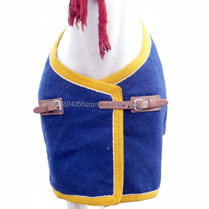 Tapis en laine de cheval avec cuir à l'avant, tapis en laine de cheval fabricant fournisseurs exportateurs de Kanpur - Product Image 1