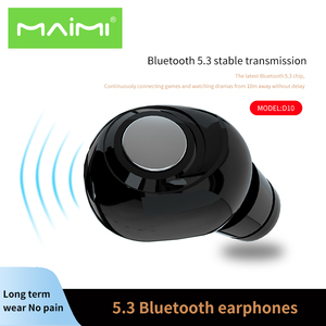 Auricular Inalámbrico Mini Discreto V5.3, Auricular Individual Ligero, Pequeño y Discreto para Dormir, Trabajar en la Oficina, con Puerto Tipo C - Product Image 2