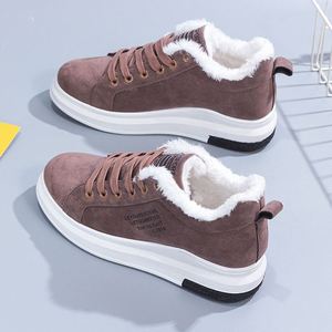 Bottes de neige chaudes décontractées pour femmes, chaussures en coton, nouvelle mode hiver 2022 - Product Image 5