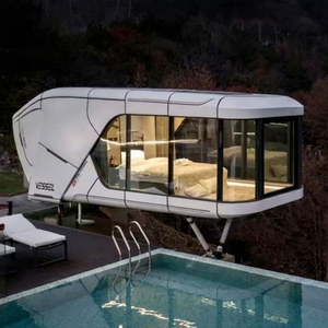 Lu Ban Zhu Scenic Spot, Hôtel Capsule Mobile B&B, Chambre Panoramique à Toit Ouvrant Étoilé, Spacieuse comme une Capsule Spatiale, Idéale pour le Camping et les Séjours de Célébrités d'Internet - Product Image 1