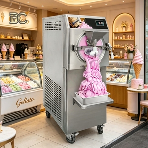 Máquina comercial automática de helado de acero inoxidable con tanque de 17L, máquina para hacer helado duro, máquina para congelar por lotes, máquina para hacer helado italiano - Product Image 2