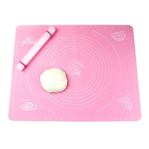 Custom Logo <b>Silicone</b> Pastry Mat Non Stick Dough Mat with Measurements <b>Silicone</b> Baking Mat Rolling Dough Wholesale - Product Image 3