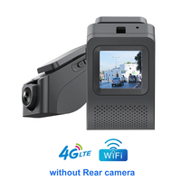 Caméra de tableau de bord de voiture WIFI 4G étanche, enregistreur vidéo en direct, double objectif, suivi GPS, surveillance à distance, MDVR JX19 pour motos