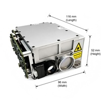 Système tout-en-un de télémètre laser et de designateur de cible 1064 nm 60 mJ pour pod électro-optique
