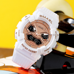 Montre analogique-numérique SMAEL 8073, tendance, Relojes De Hombre, montre de sport, étanche, montre de sport chronographe pour homme - Product Image 2