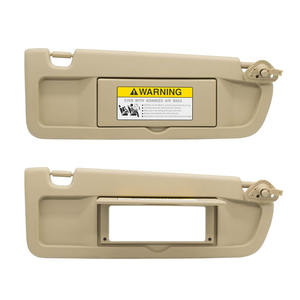 แผงบังแดดฮอนด้า ซีวิค 83280-SNA-A01ZA สีเบจ ด้านขวา พร้อมป้ายเตือนถุงลมนิรภัย - Product Image 2