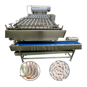 Macchine industriali per la sbucciatura di gamberetti/macchina per la decapitazione di gamberetti/macchina per sbucciare i gamberi - Product Image 1