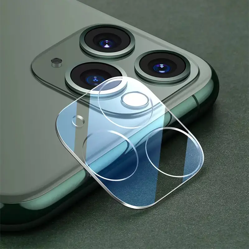 Protecteur d'Objectif d'Appareil Photo en Verre Trempé Transparent, Couverture Complète à Colle, de Bonne Qualité, pour iPhone 12 Pro Max 13