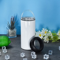 En stock – Tasse isotherme 4-en-1 pour enfants de 16 oz avec revêtement par sublimation, idéale pour refroidir les boissons et personnalisable (DIY)