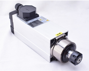 Kit Moteur de Broche Carré Refroidi par Air HQD 3.5kw 220V avec Meilleur Variateur de Fréquence (VFD) ER25 pour Machine de Fraisage CNC et Perçage - Product Image 3