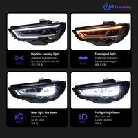 Feux avant AKD Car Styling pour Audi A3, projecteur LED, lentille de projecteur, 2013-2016, feux avant, DRL, signalisation, accessoire automobile