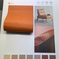 Tissu en cuir PU microfibre écologique, doux et lisse, NAPPA, pour ameublement, canapé, chaise, extensible, imperméable, vêtement