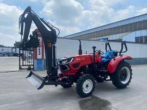 Популярный полноприводный сельскохозяйственный трактор-погрузчик (4x4) для фермерских хозяйств, китайский трактор с фронтальным погрузчиком - Product Image 5