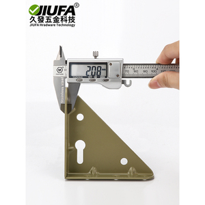 Jiufa Bathroom Cabinet Wall <b>Bracket</b> Op Model Heavy Duty Corner Support With Screws Included - Product Image 1