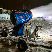 Vente directe d'usine, machine à neige, canon à neige durable, contrôle intelligent, générateur de neige, pistolet à neige pour les stations de ski, les événements sportifs d'hiver