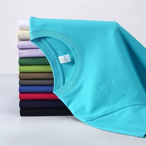 High Quality Tee Custom Embossed Embroidered Dtg Custom DTF T Shirt 100% Cotton Heavyweight Blank Pima Cotton T Shirts - Product Image 6