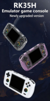 Nouvelle console de jeu classique RK35h WI-FI, puce RK3326, plus de 20 émulateurs, mini console de jeu portable Linux open source, système TV RK35H