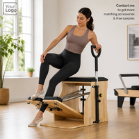 Équipement de fitness à domicile JOYFIT, machine de Pilates Reformer, chaise de Pilates Wunda, combo stable de chaise de Pilates