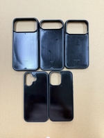 Coque de téléphone antidérapante à rainures, fournie directement par l'usine, pour iPhone 17 16 15 14 13 Pro Max, coque de téléphone vide à rainures antidérapantes pour personnalisation DIY