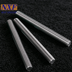 NXF UNS N08904 Grade 904L Grade 4.<span class=keywords><strong>8</strong></span>-HB269-321 <span class=keywords><strong>Diamètre</strong></span> Fixations Surface Acier noir Tiges entièrement filetées - Product Image 5