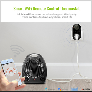 Beca Tuya Control remoto 16A <span class=keywords><strong>WiFi</strong></span> táctil antiinflamable habitación <span class=keywords><strong>enchufe</strong></span> Digital <span class=keywords><strong>termostato</strong></span> <span class=keywords><strong>enchufe</strong></span> de salida para uso doméstico - Product Image 2