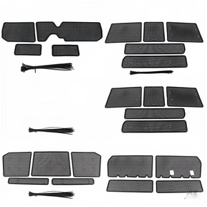 Protection de pare-chocs, protection de radiateur, <span class=keywords><strong>filet</strong></span> de protection, anti-insectes et anti-corrosion pour Toyota PRADO150 LC150 FJ150 - Product Image 3
