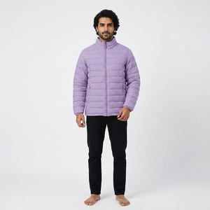 Customized Comfortable Canvas <b>Puffer</b> <b>Jackets</b> for Men Women Unisex Winter Warm Breathable Quilted Design for College Outdoor Use - Product Image 1