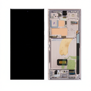 Display LCD Originale Viola per Samsung Galaxy S23 Ultra 5G S918 con Cornice, Schermo Touch per Telefoni Cellulari - Product Image 2