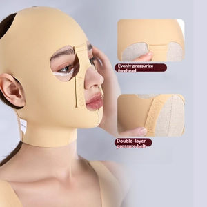 여성용 더블 턱 감속기 얇은 얼굴 리프트 몰딩 벨트 슬림 앤 리프트 스판덱스 회사 통기성 압축 수술 후 V 자형 - Product Image 3