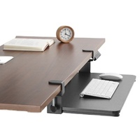 Plateau de clavier ergonomique de haute qualité pour ordinateur sous le bureau