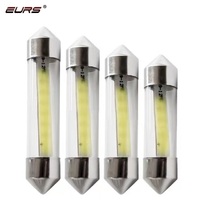 EURS Promotion Spéciale Lumières de lecture COB pour voiture, plafonniers de toit à double embout, tailles 31mm 36mm 39mm 41mm, couleur 6000k