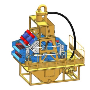 Tần số cao Modular ướt cát khử nước rung màn hình - Product Image 5