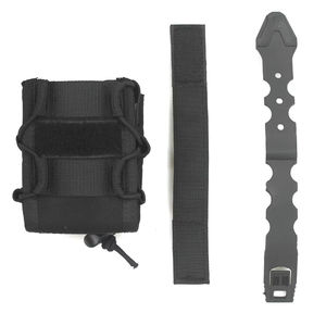 New Product Black Waterproof Nylon Holsters Outdoor Portable Hook and Loop Men's Tactical High Pressure 5 Slots Waist Pouch - Product Image 4