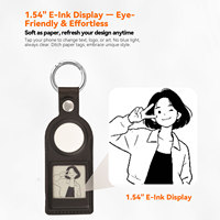Label Bagasi Teknologi Tinggi dengan Layar E-Paper NFC Pabrik, Tanpa Baterai, Ultra Tipis, Dapat Ditulis Ulang, Layar Digital 3 Warna, Dikendalikan Aplikasi