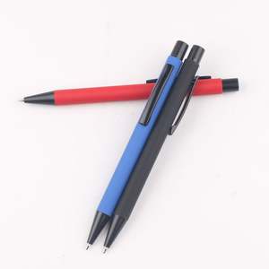 Stylo bille en métal à pression avec logo - Product Image 3