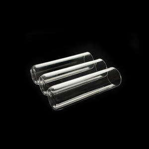 Manchon en verre de tube de quartz en silice fondue personnalisé sans ozone clair de haute pureté - Product Image 1