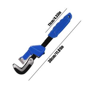 Clé pour tuyau de jardin en alliage d'aluminium de 14 pouces avec clé hexagonale Outil de <span class=keywords><strong>plombier</strong></span> à petit couple Clé de plomberie pour plombiers - Product Image 1