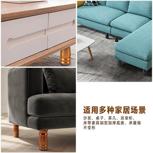 Wansheng Hardware Gourd Shaped Cabinet <b>Legs</b> 8cm 10cm 12cm 15cm Manual Screw Adjustment Waterproof Rustproof - Product Image 4