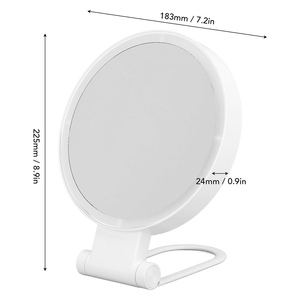 Espejo de Maquillaje Portátil con Pantalla Táctil Regulable, Espejo de Viaje de Mano con Brillo Ajustable y Luces - Product Image 4