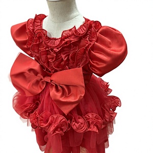 Vestido de Fiesta de Verano de Manga Corta con Estampado Floral <span class=keywords><strong>para</strong></span> Niñas, Vestido de Gala, Baile de Graduación, Disfraz Infantil - Product Image 6